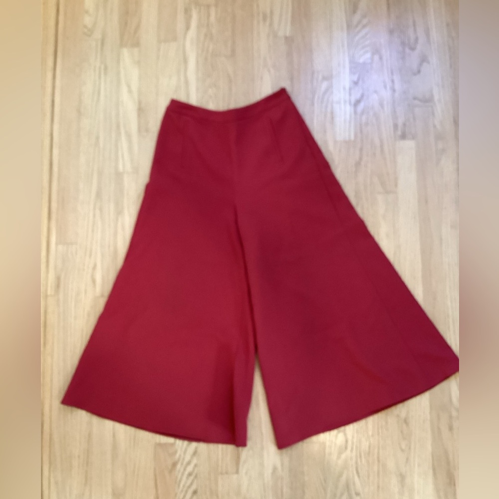 Alythea Maroon Women’s Wide-Leg Pants size M